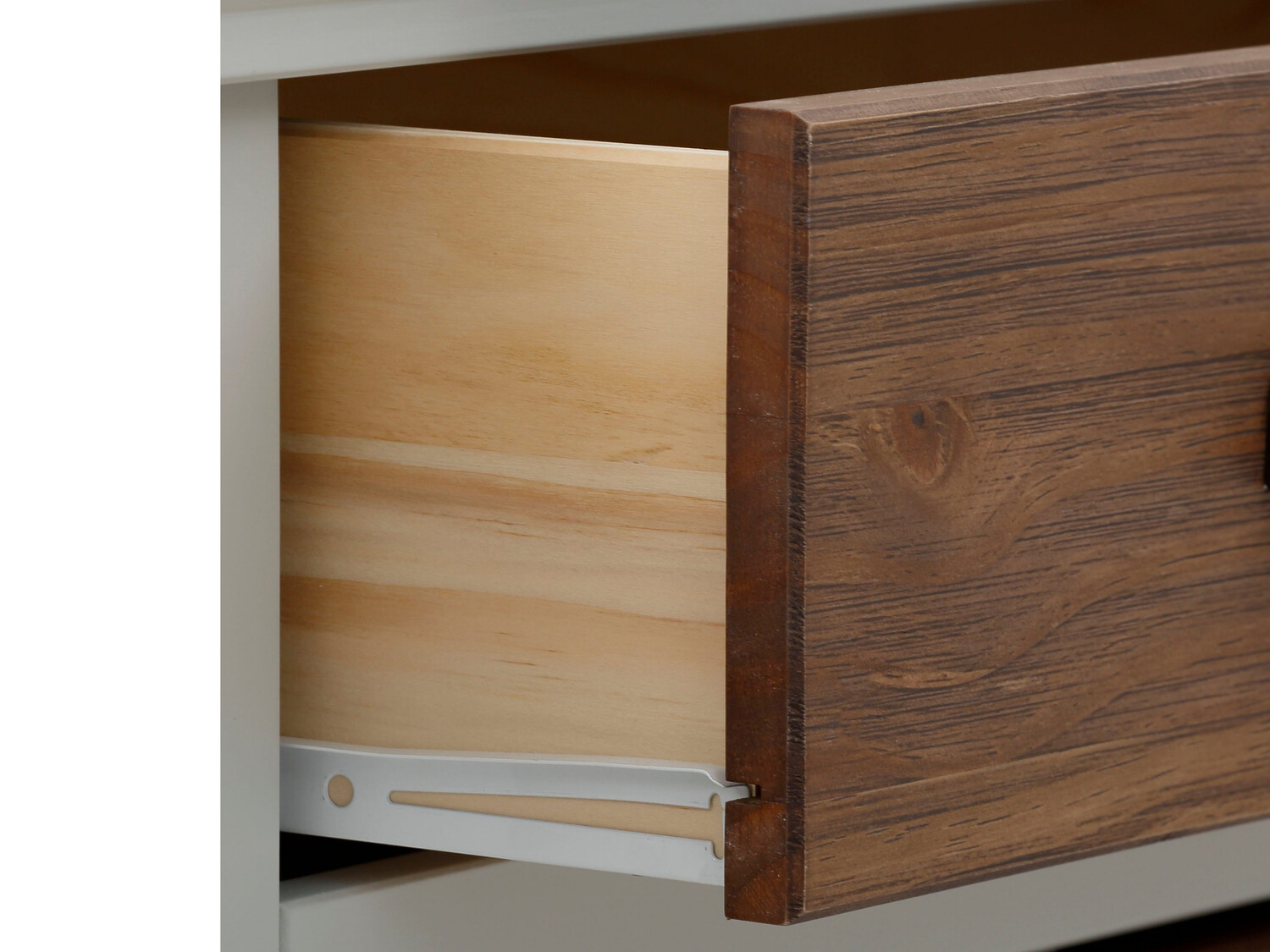 Cómoda Tivmeri 102 (Gris + Marrón)