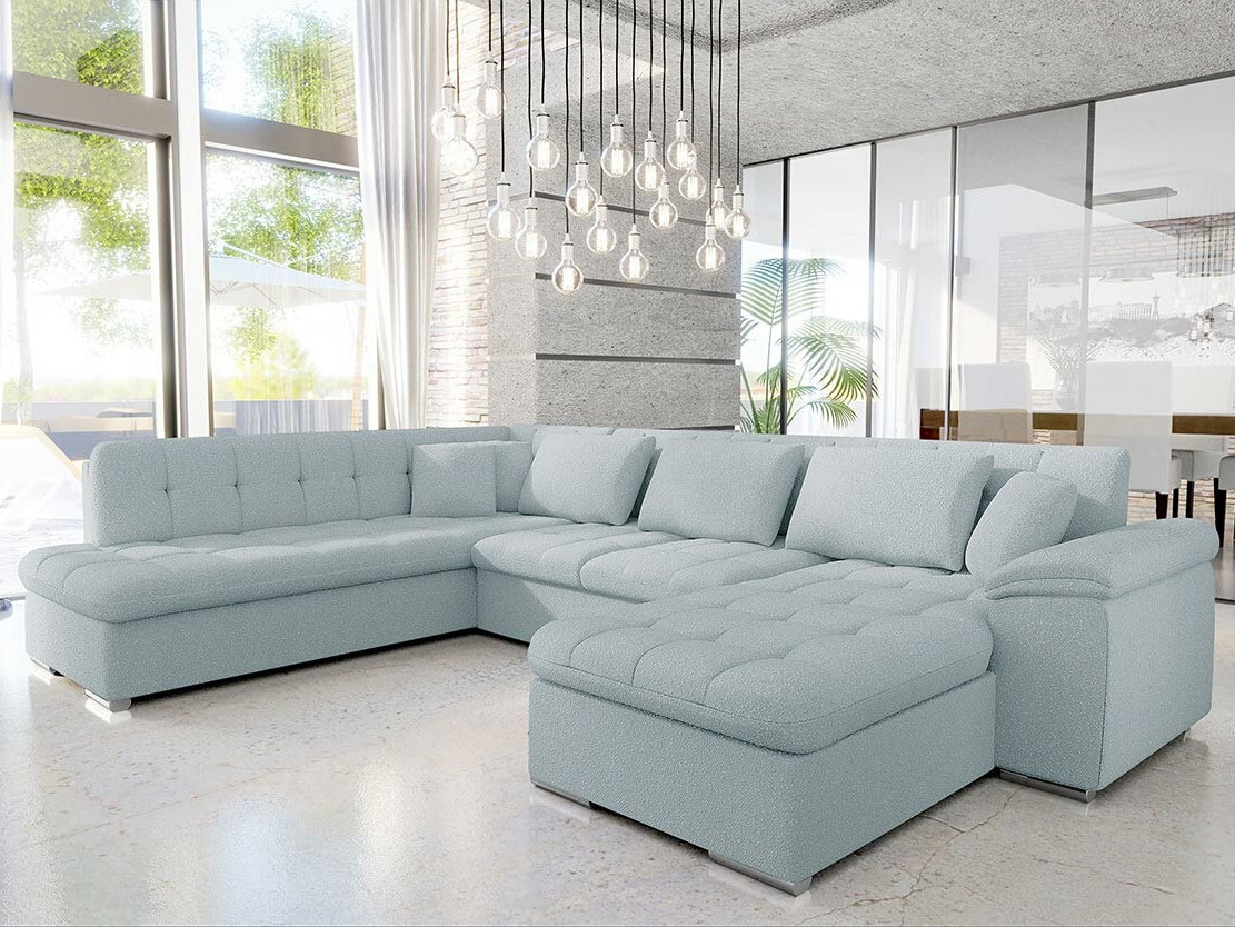 Sofá rinconero Comfivo 180 (Boucle Baloo 2086)