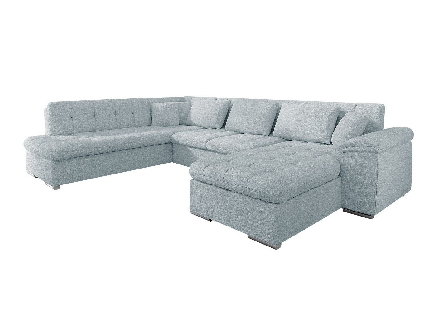 Sofá rinconero Comfivo 180 (Boucle Baloo 2086)