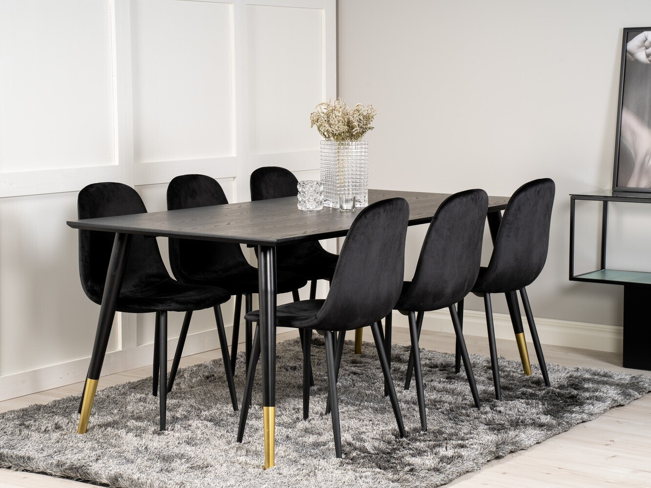 Conjunto de mesas y sillas para comedor Dallas 1601