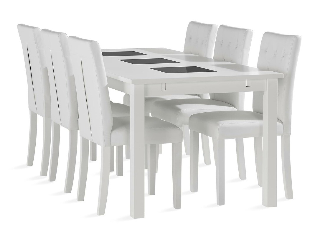 Conjunto de comedor Parkland 300 (Blanco)