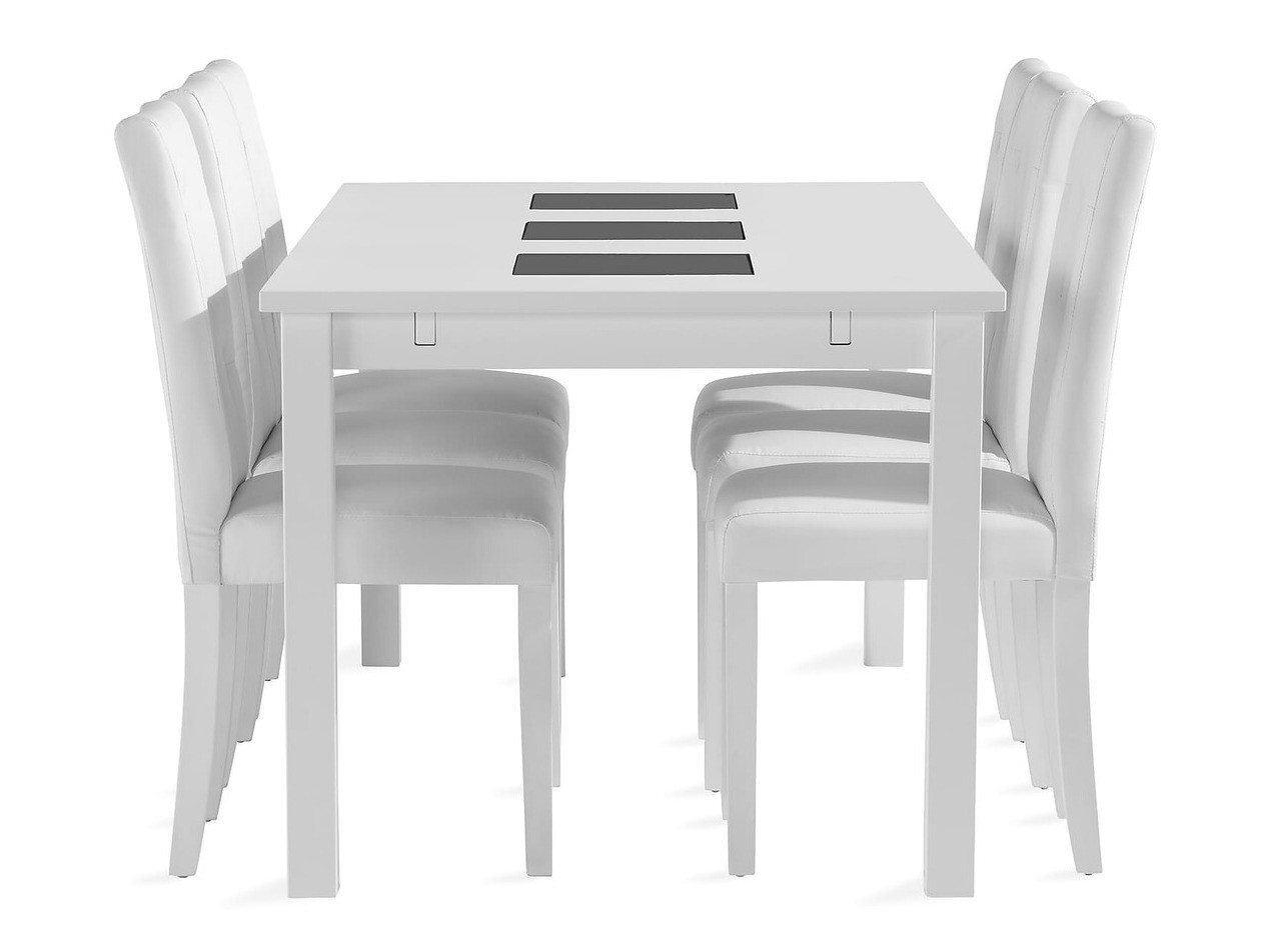 Conjunto de comedor Parkland 300 (Blanco)