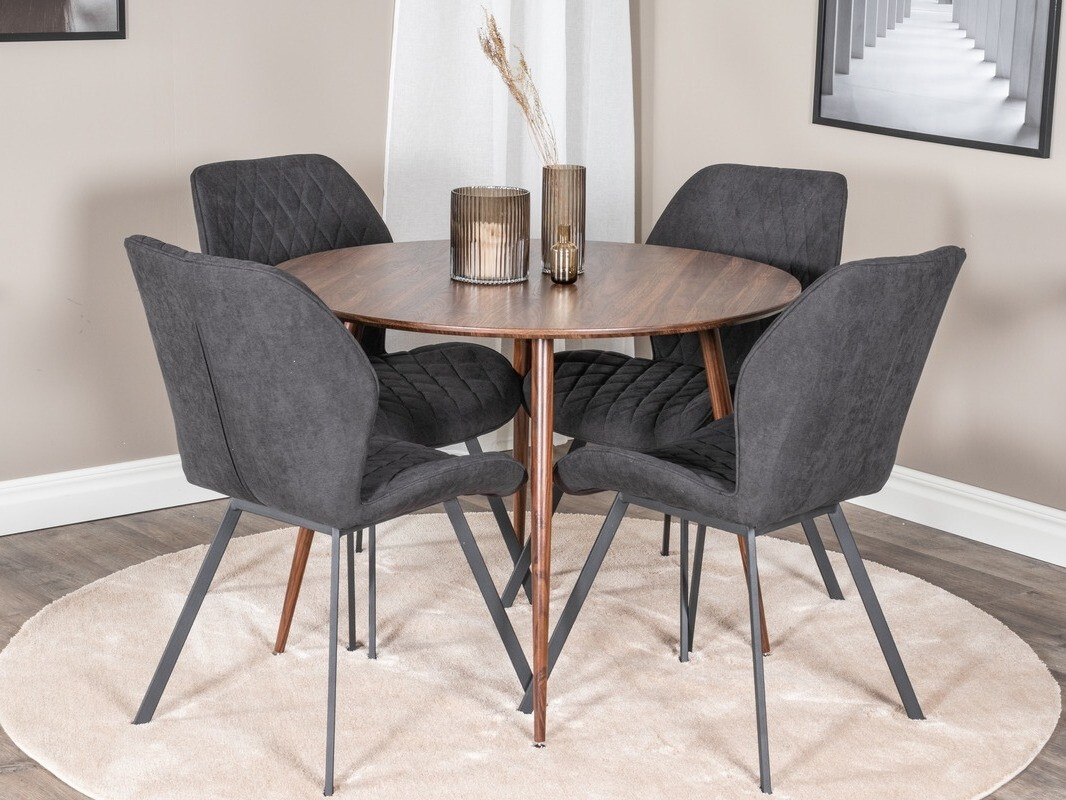 Conjunto de mesas y sillas para comedor Dallas 1835