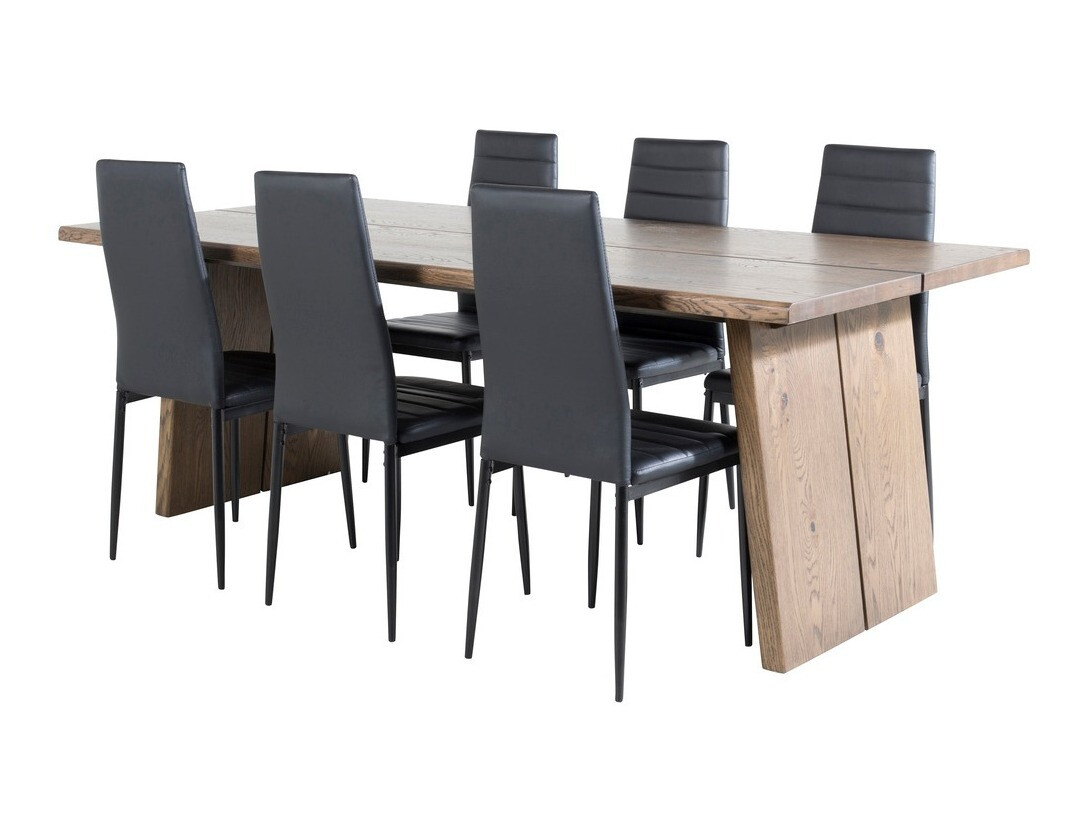 Conjunto de mesas y sillas para comedor Dallas 1840