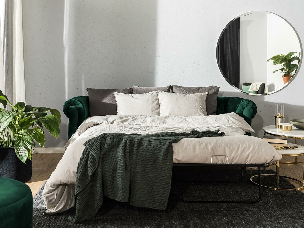 Sofá chesterfield Manor House Ophfenu 103 (Verde)