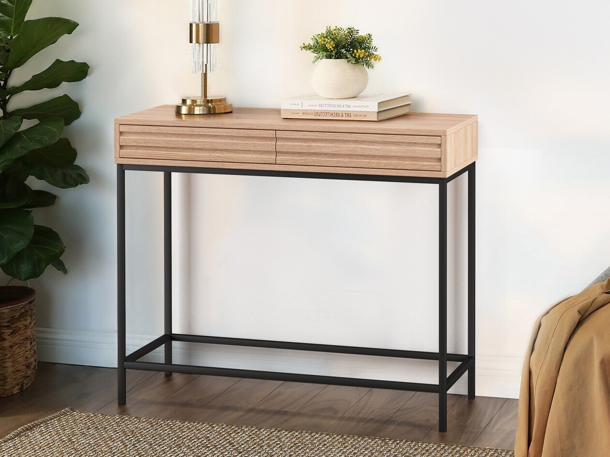 Consola Denton 846 (Negro + Roble)