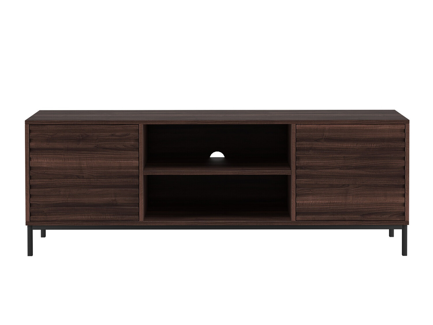 Mueble TV Denton 844 (Negro + Nuez)