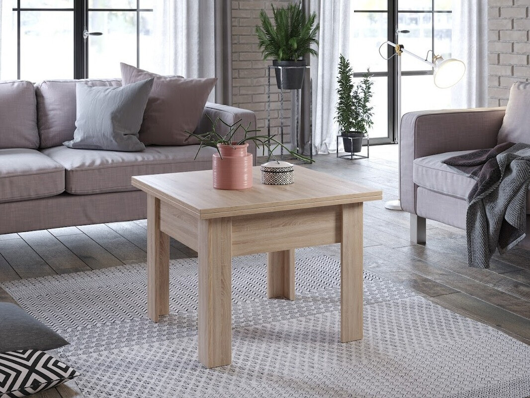 Mesa de centro convertible Indianapolis 101 (Roble claro)