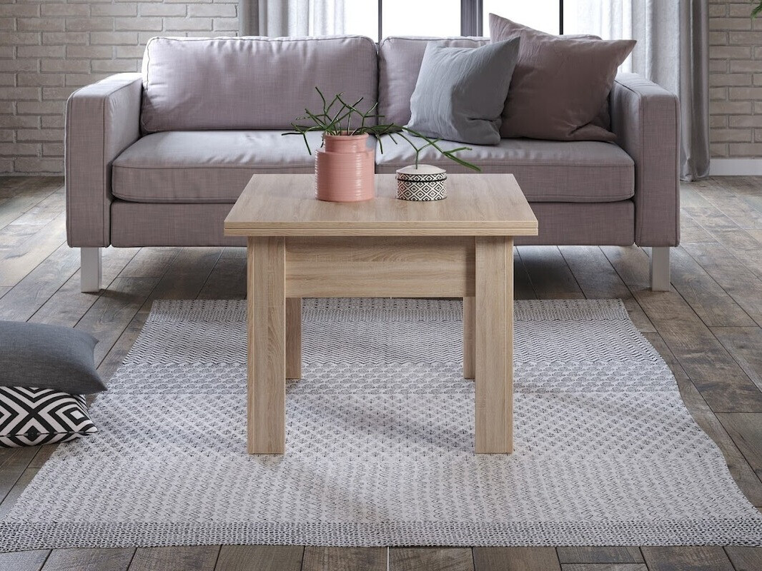 Mesa de centro convertible Indianapolis 101 (Roble claro)