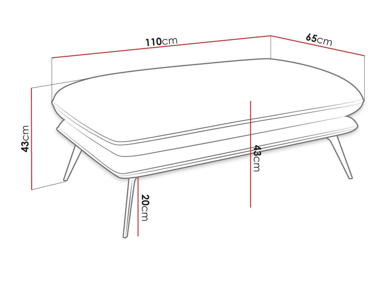 Banco acolchado Evarveni 104 (Zetta 291)
