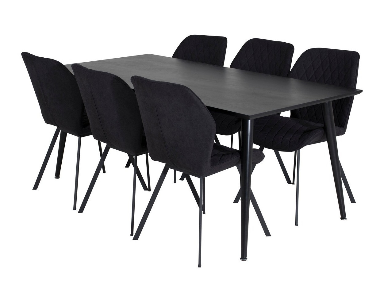 Conjunto de mesas y sillas para comedor Dallas 1877