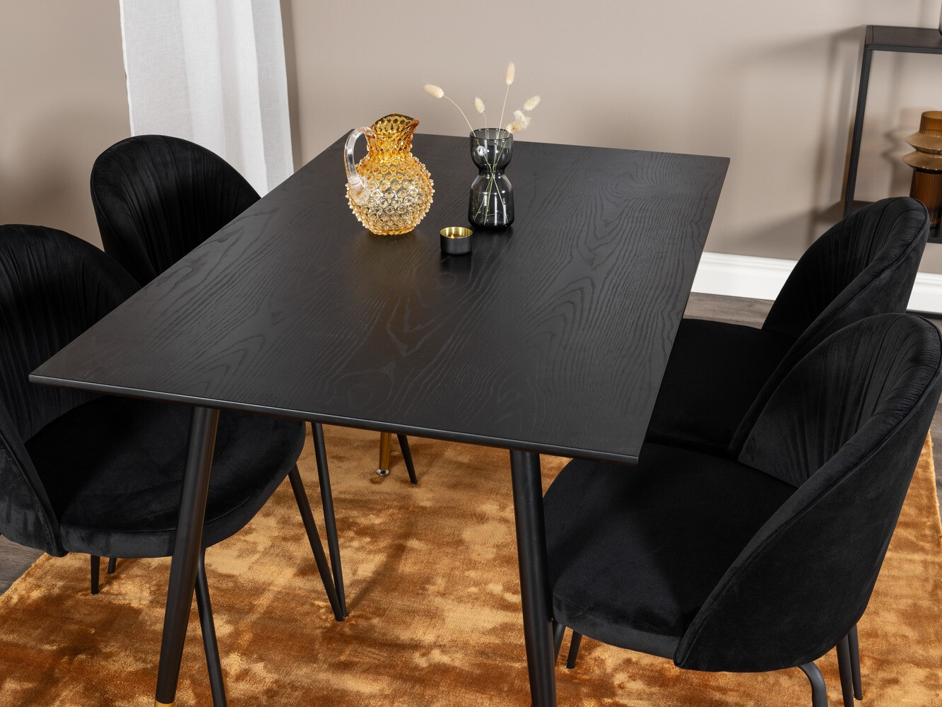 Conjunto de mesas y sillas para comedor Dallas 1888