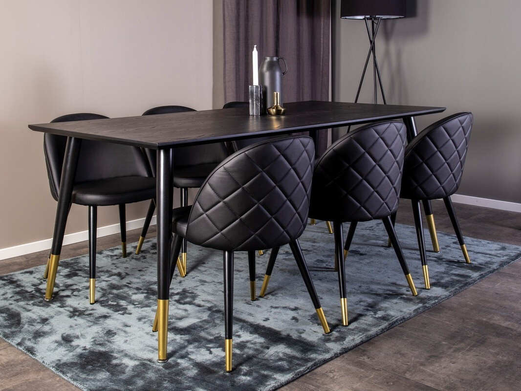 Conjunto de mesas y sillas para comedor Dallas 1909