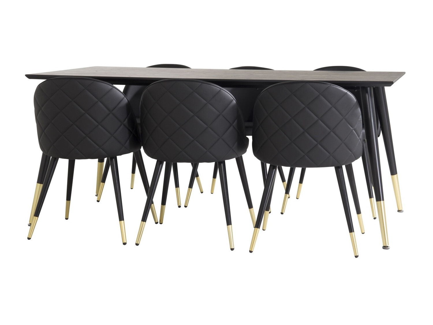 Conjunto de mesas y sillas para comedor Dallas 1909