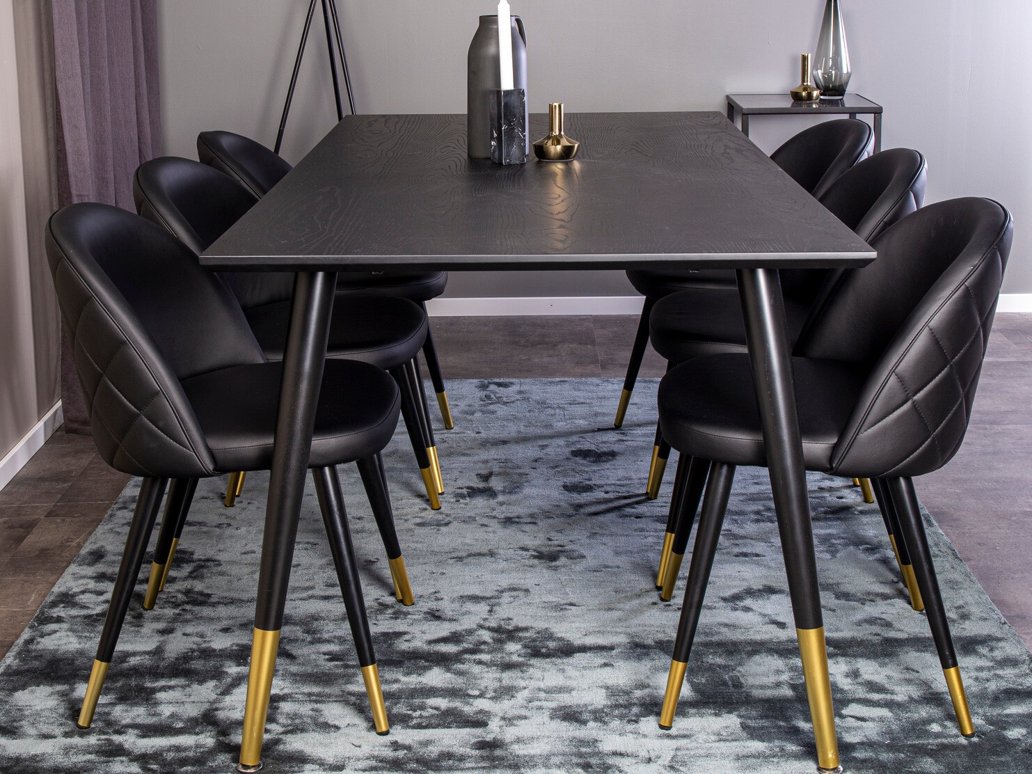 Conjunto de mesas y sillas para comedor Dallas 1909