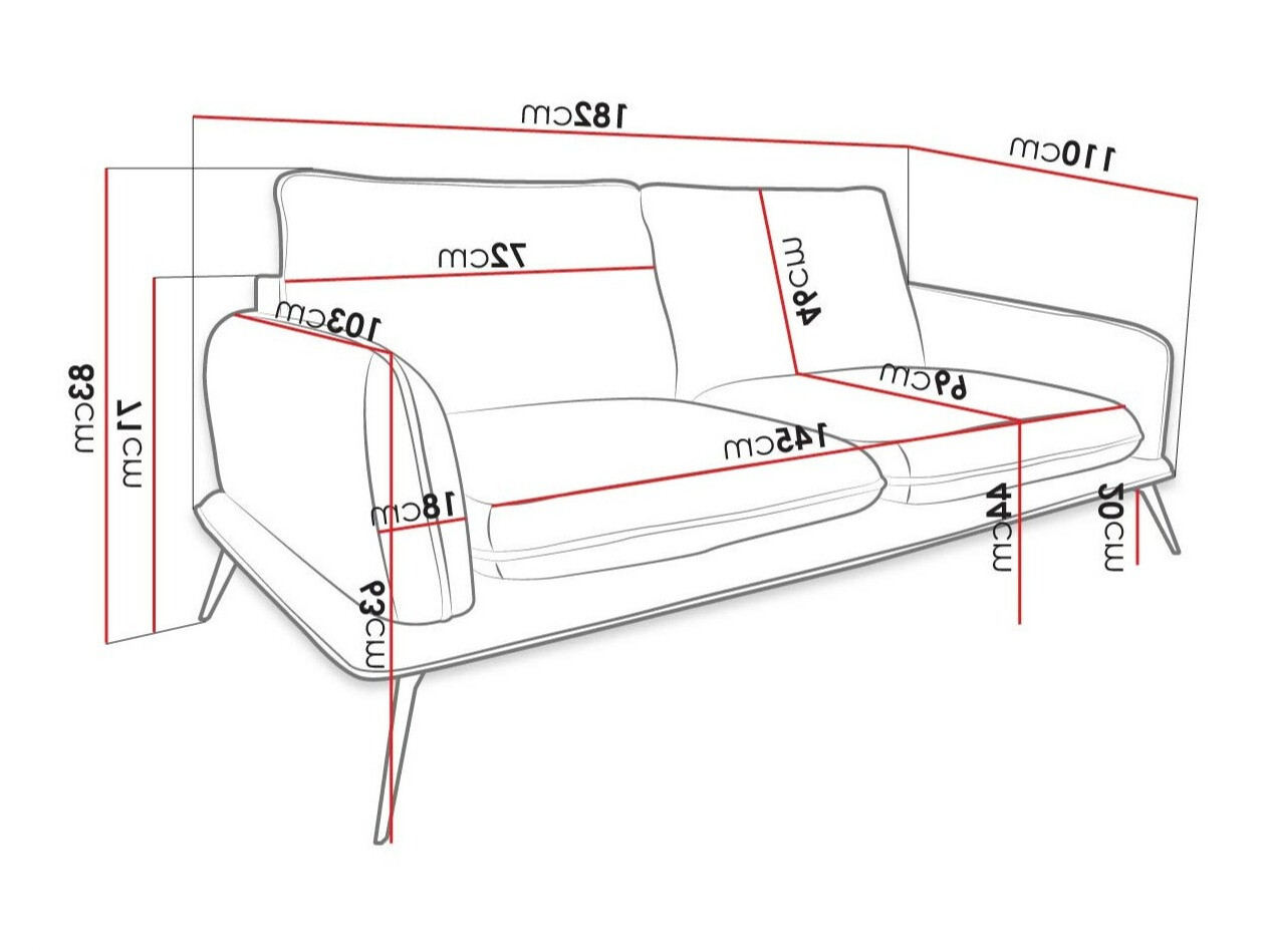 Sofá Evarveni 102 (Zetta 291)