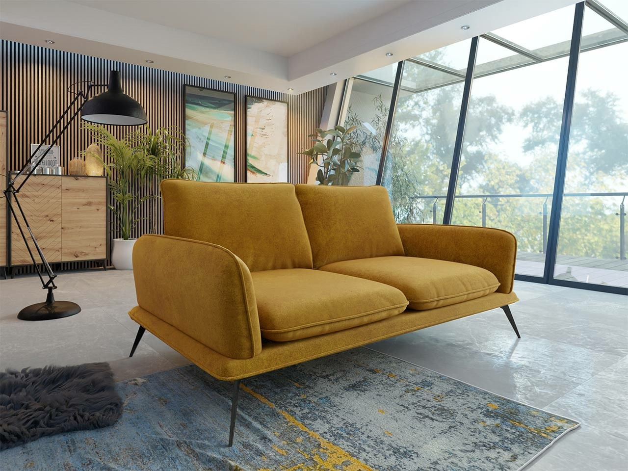 Sofá Evarveni 102 (Zetta 296)