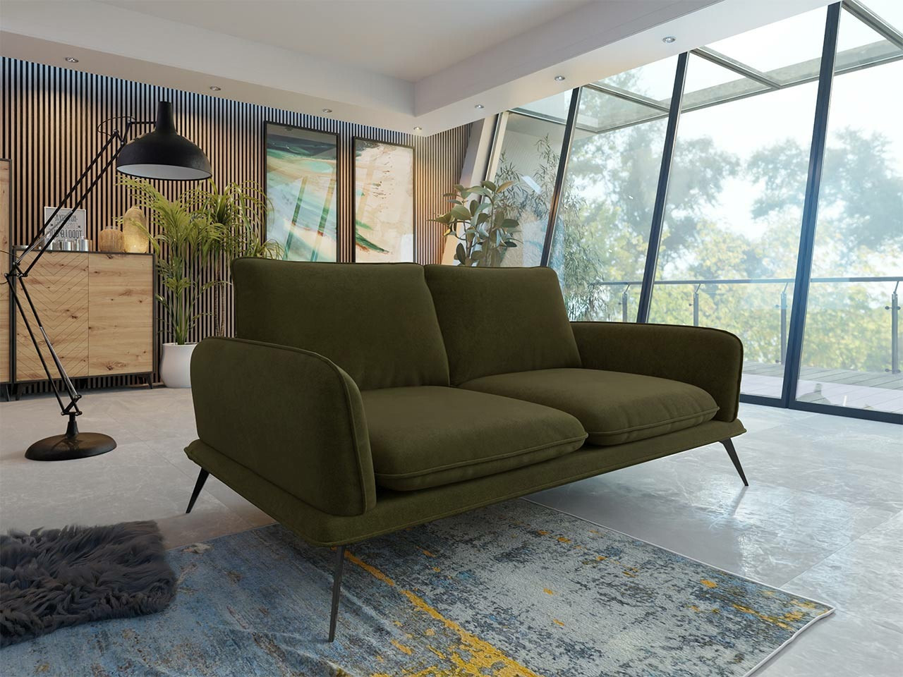 Sofá Evarveni 102 (Zetta 297)