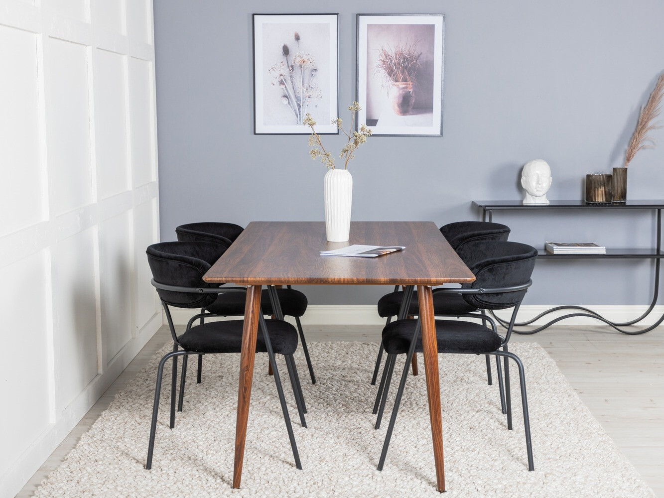 Conjunto de mesas y sillas para comedor Dallas 1919