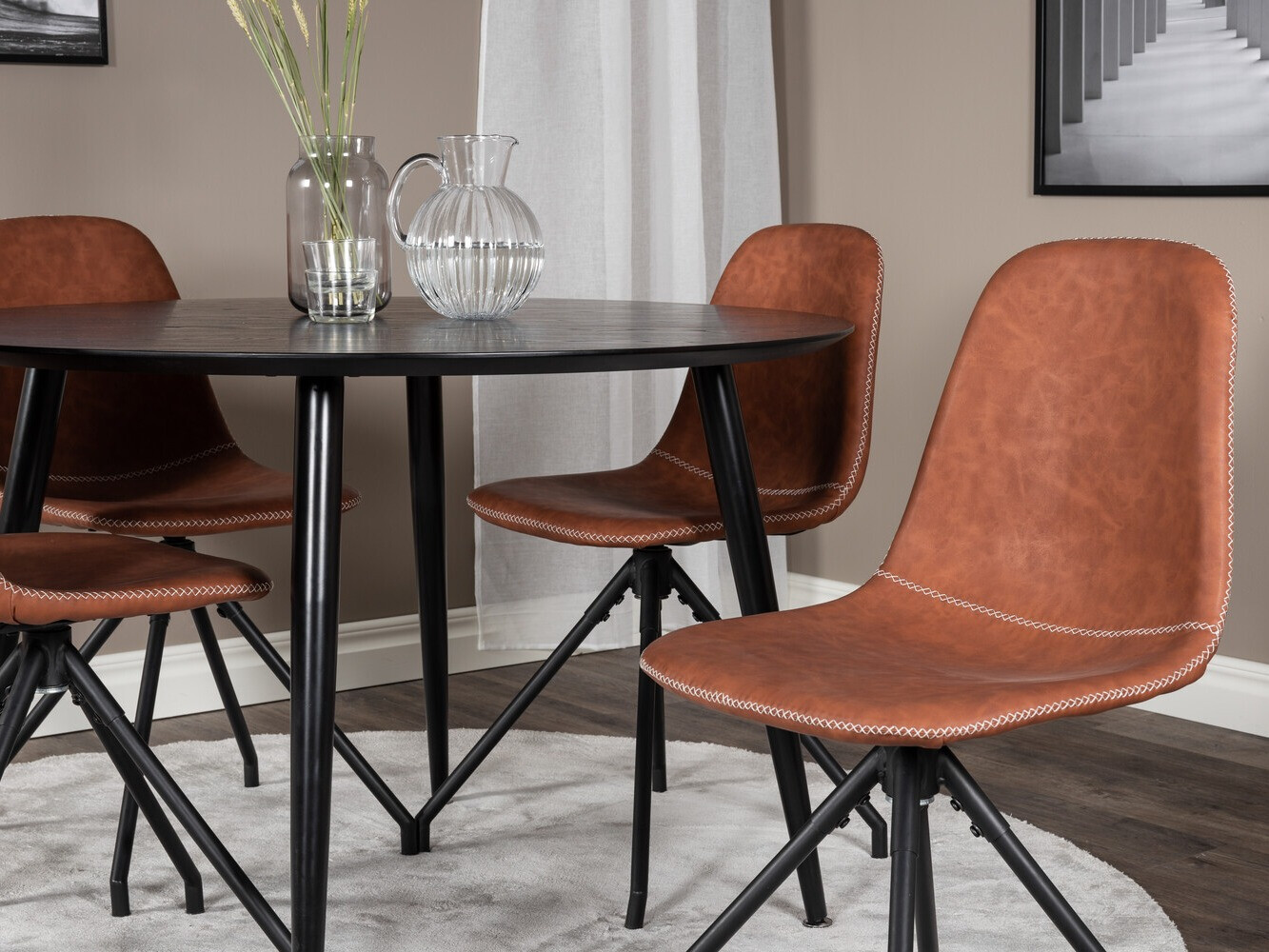 Conjunto de mesas y sillas para comedor Dallas 2537