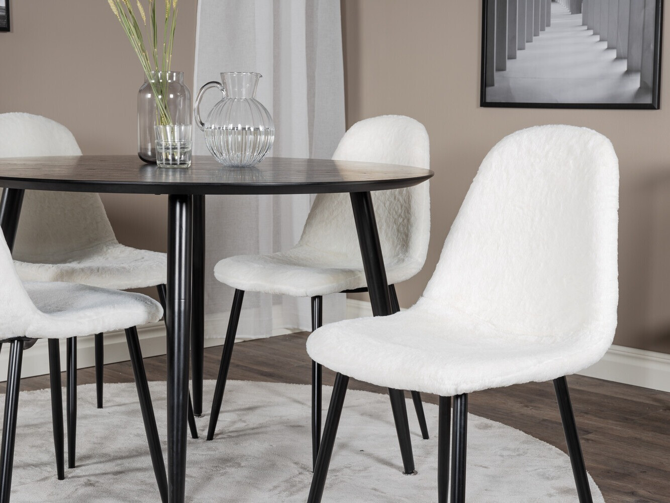 Conjunto de mesas y sillas para comedor Dallas 2541