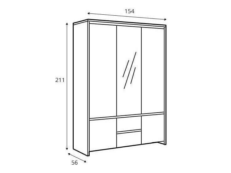 Armario Nolroma 118 (Blanco)