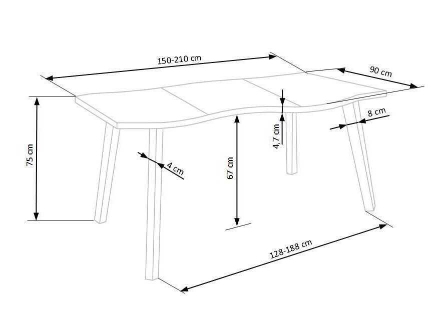 Conjunto de comedor Houston 719