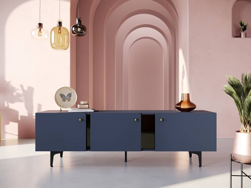 Mueble TV Fresno AF104 (Azul)