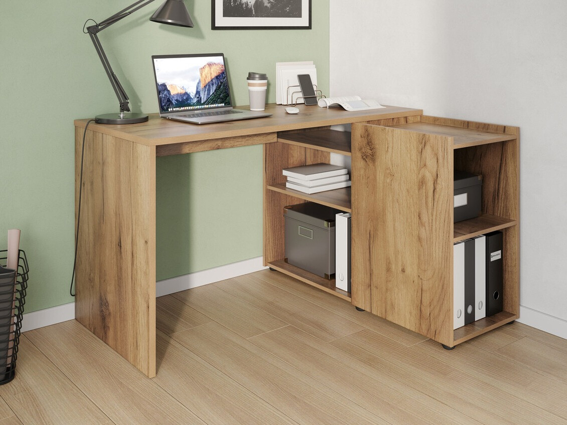 Mesa de ordenador esquinera Sacramento 374