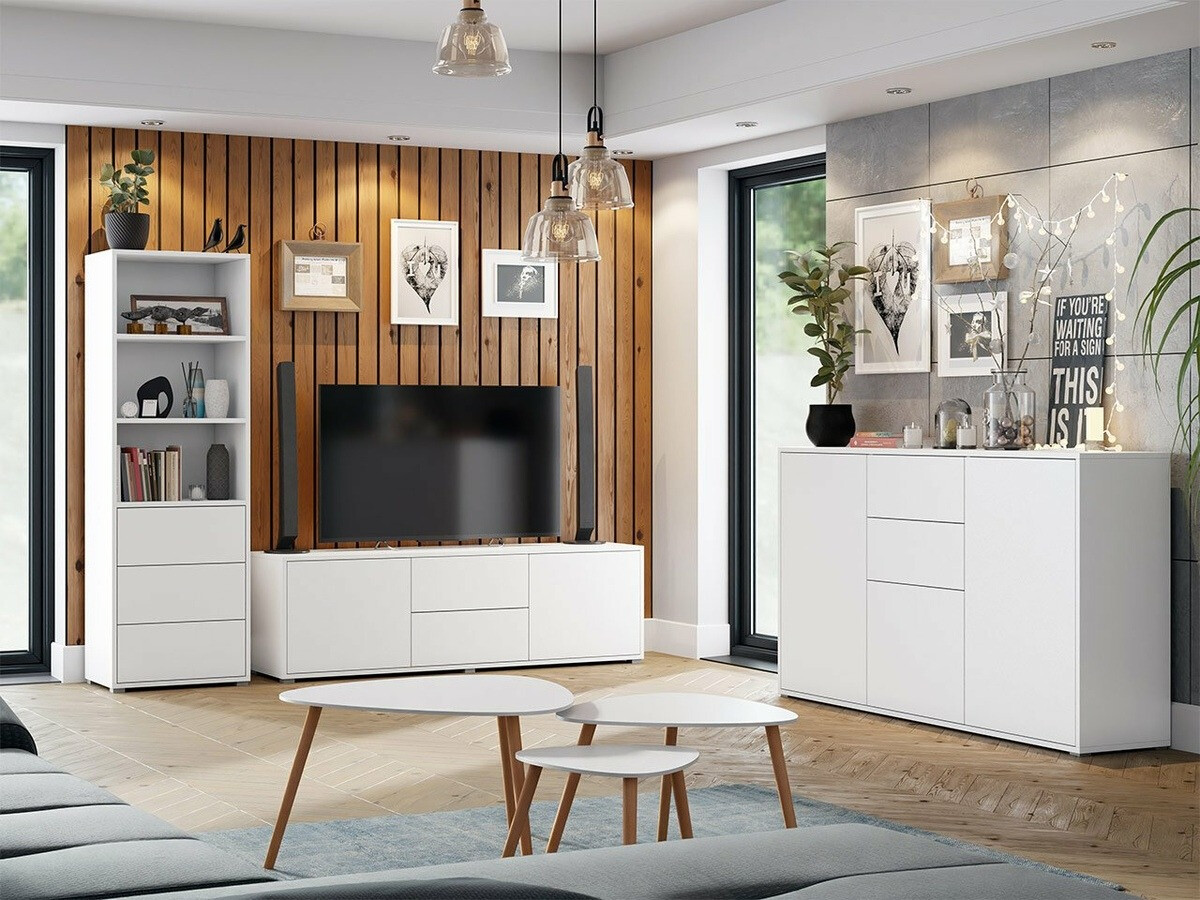 Conjunto de salón Comfivo Fersoe 110 (Blanco)