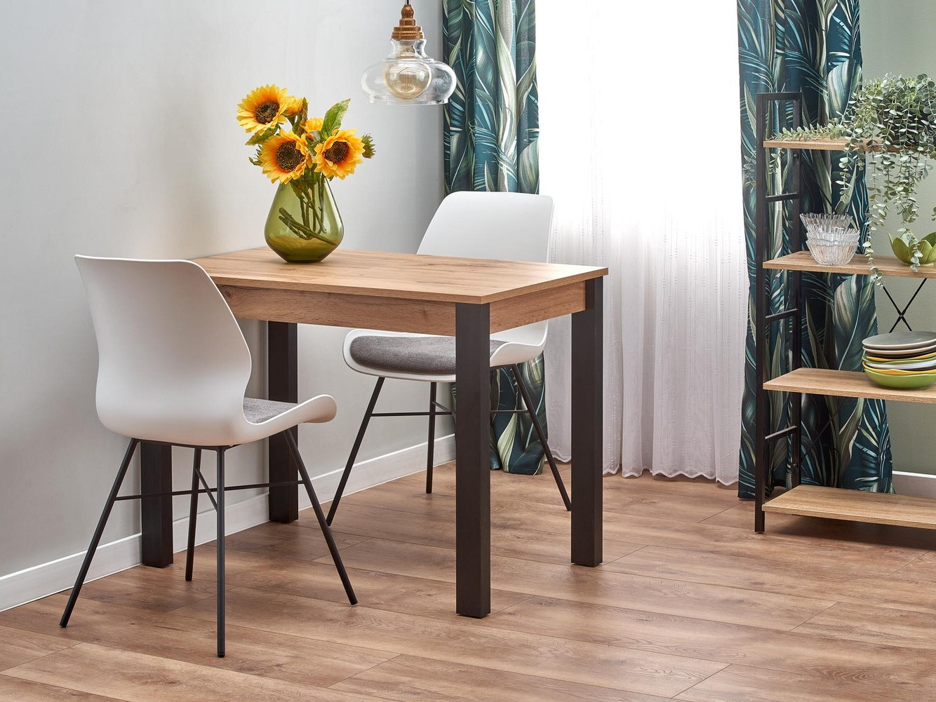 Mesa Houston 1208 (Roble wotan + Negro)