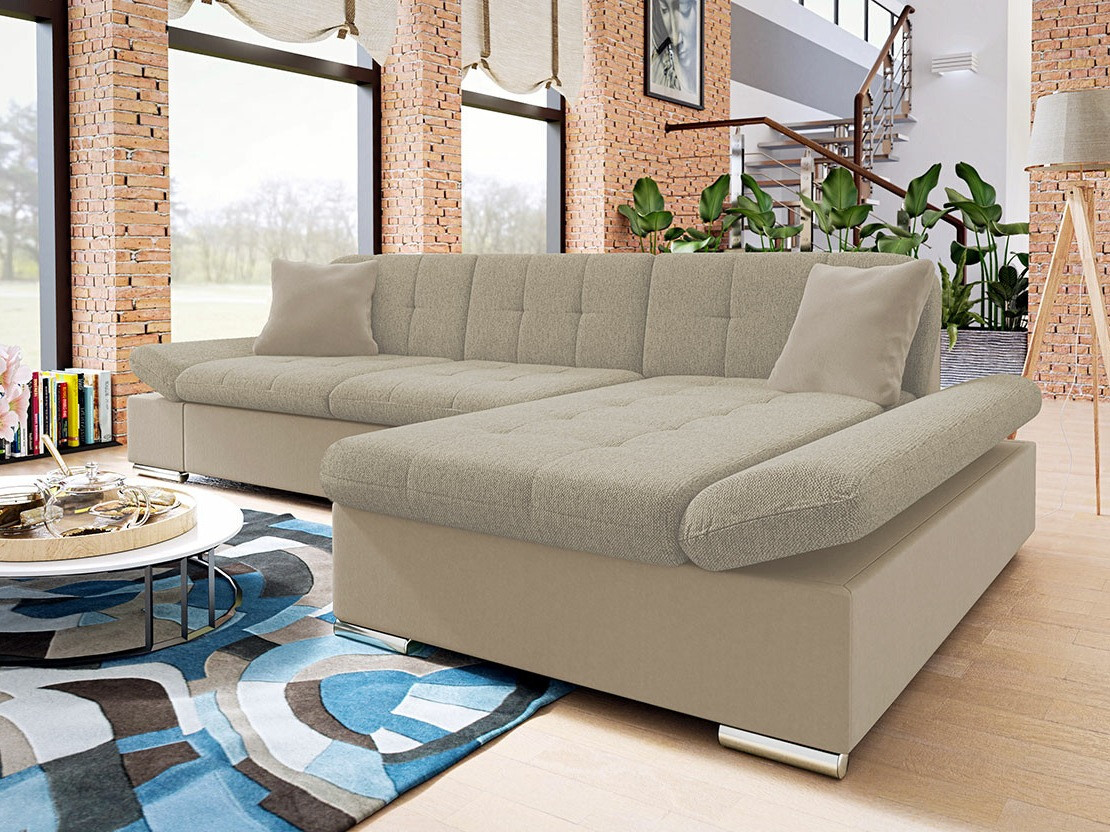 Sofá rinconero Comfivo 219 (Uttario Velvet 2979 + Matana 17 + Uttario Velvet 2979)