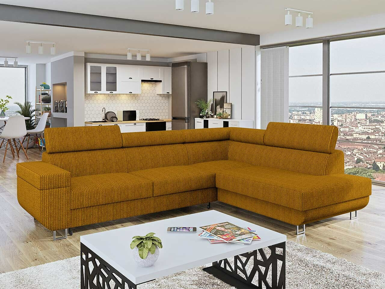 Sofá rinconero Comfivo Liberta (Poso 01)