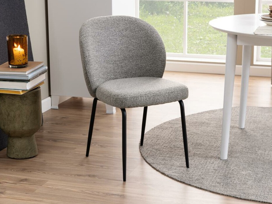 Silla Norsica 389 (Gris + Negro)