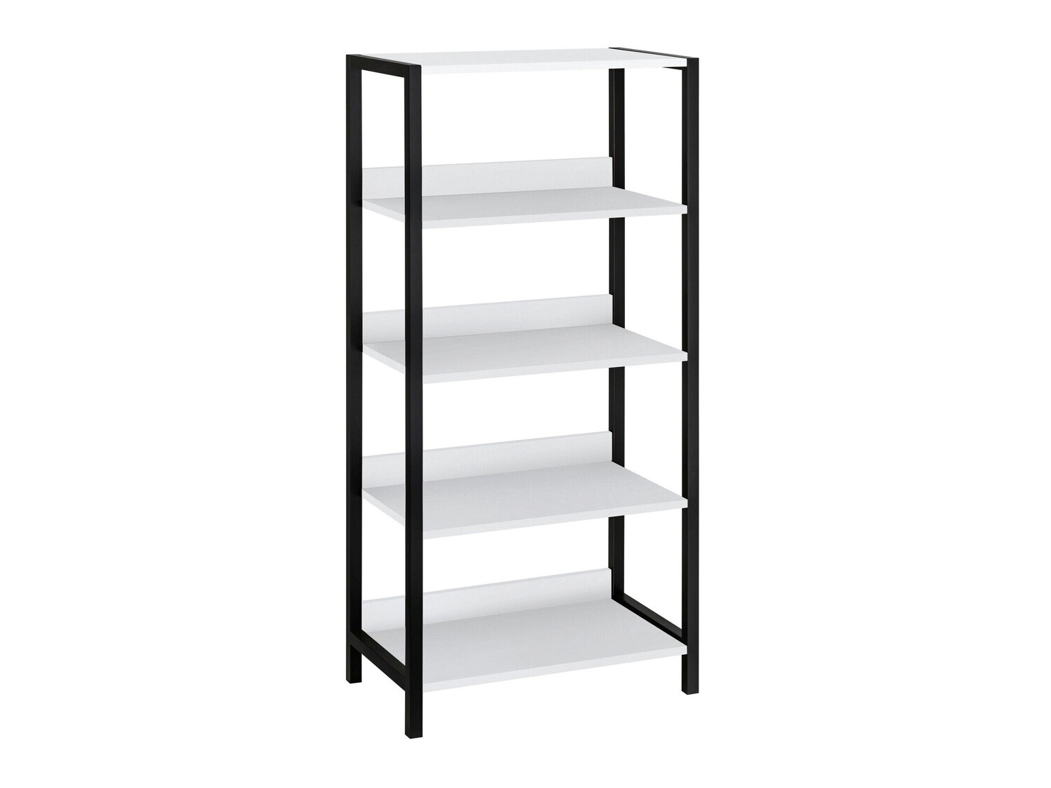 Estantería Larnovo 108 (Blanco + Negro)