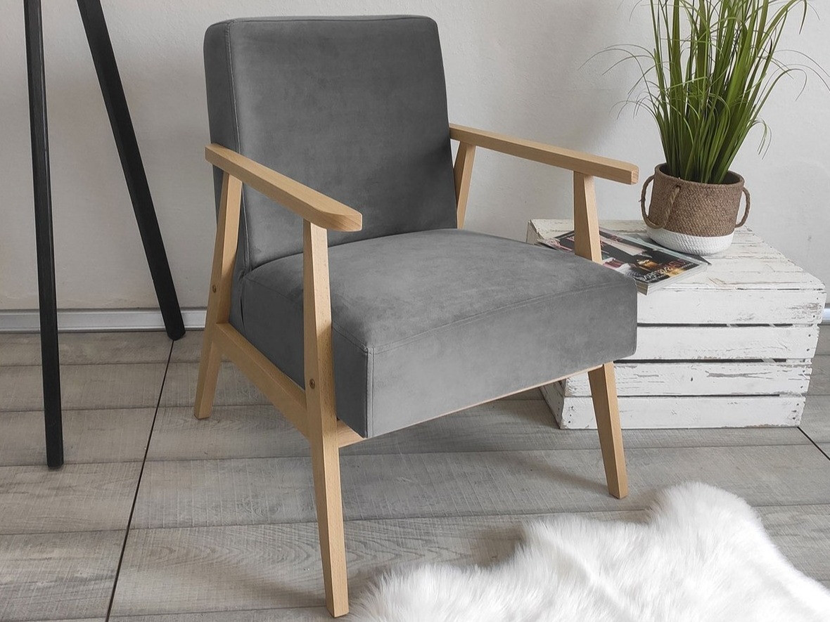 Sillón Clovis 100 (Magic Velvet 2217)