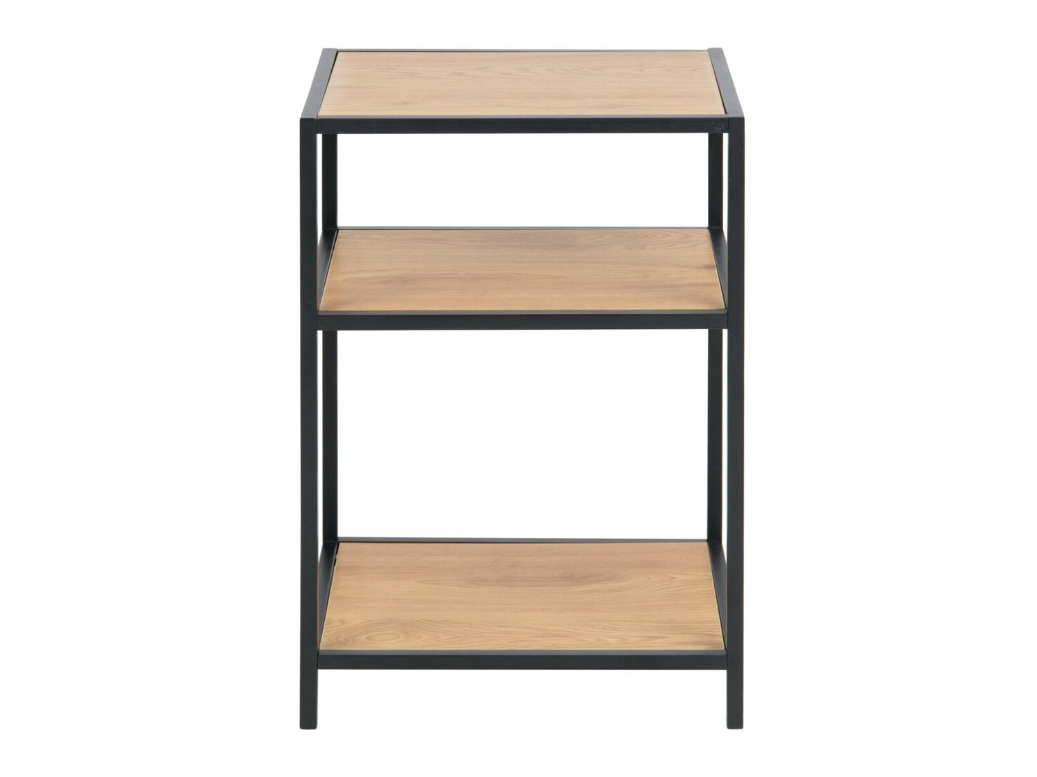 Mesa auxiliar Norsica Sevferi 114 (Roble salvaje + Negro)