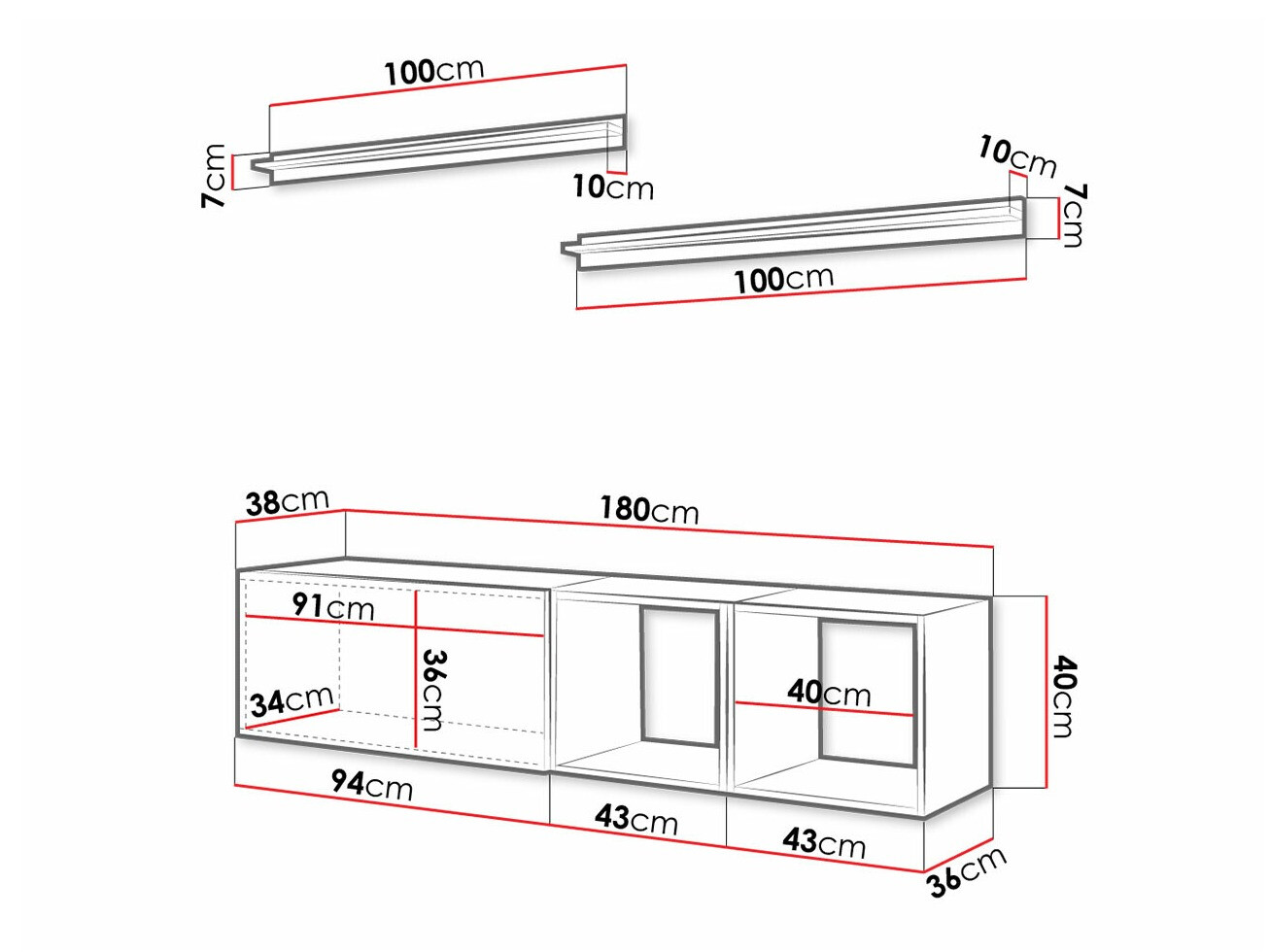 Conjunto de salón Fraga