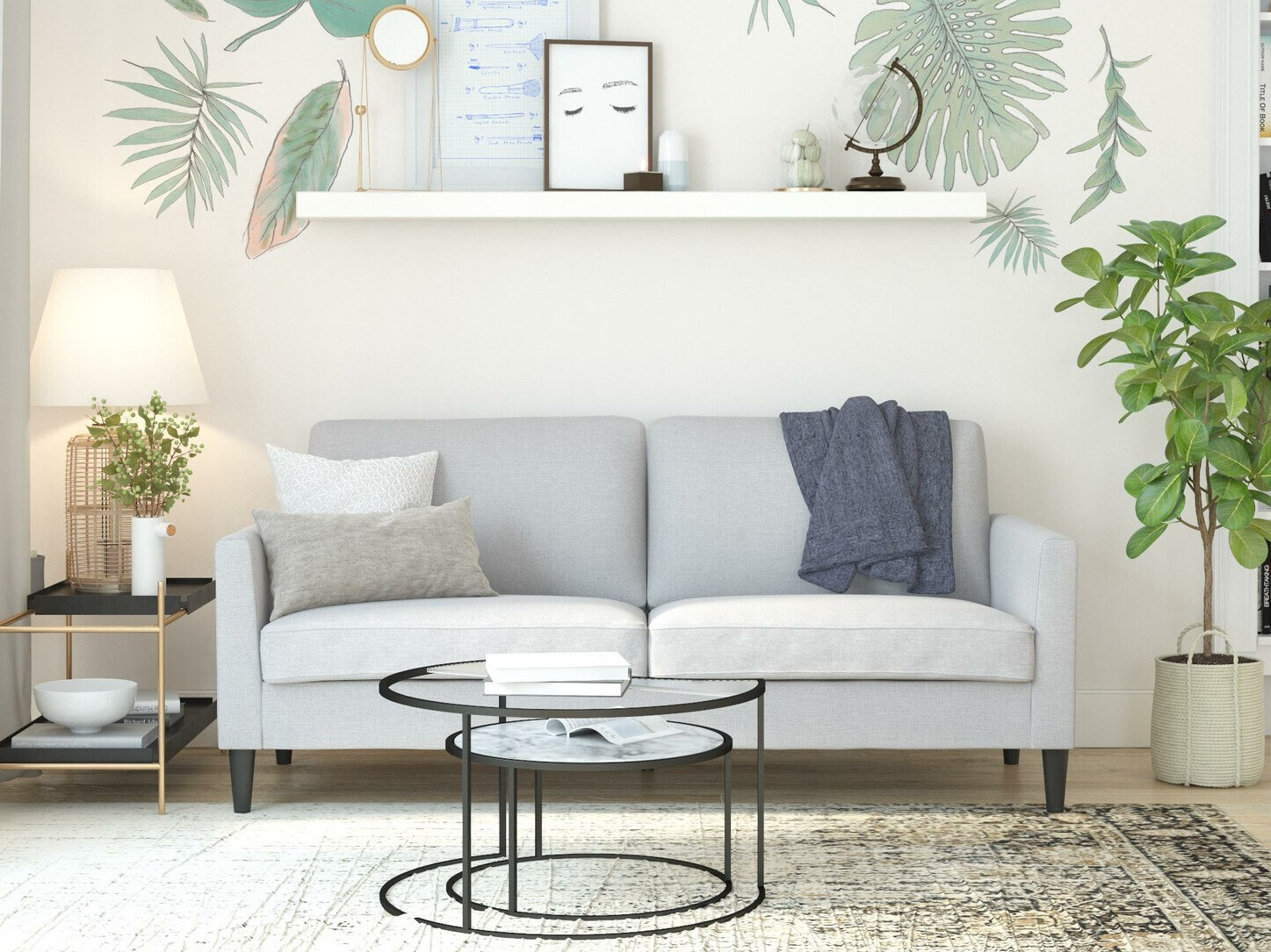 Sofá Tulsa 435 (Gris claro)