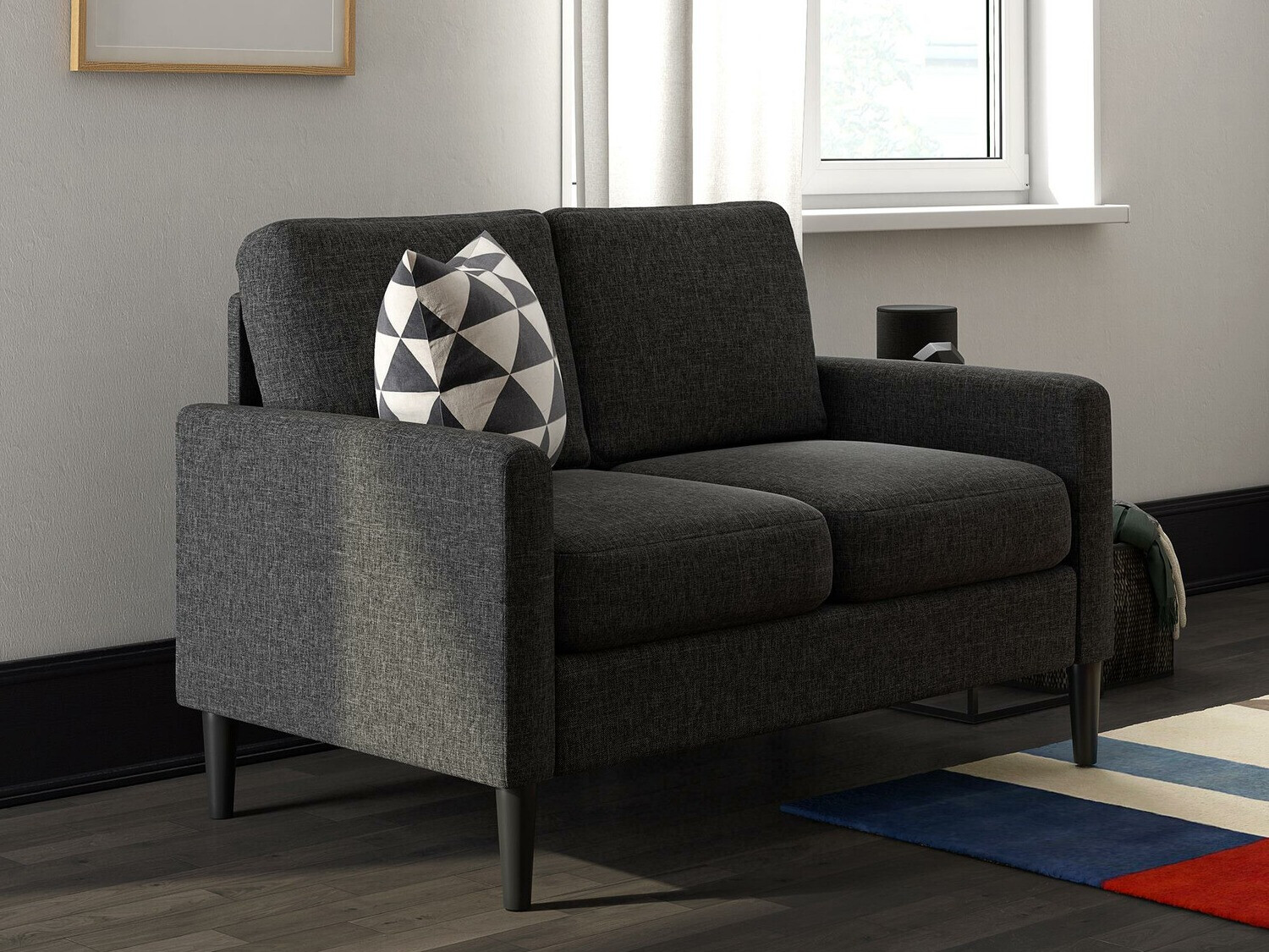 Sofá Tulsa 438 (Gris oscuro)