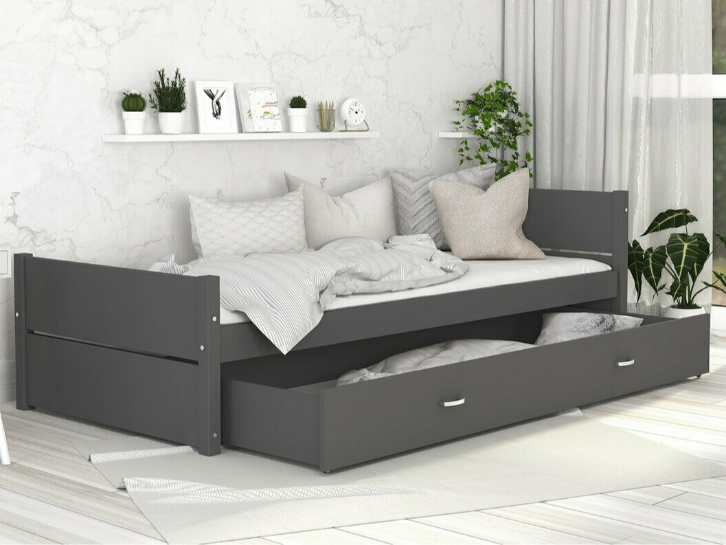 Cama Aurora 176 (Gris)
