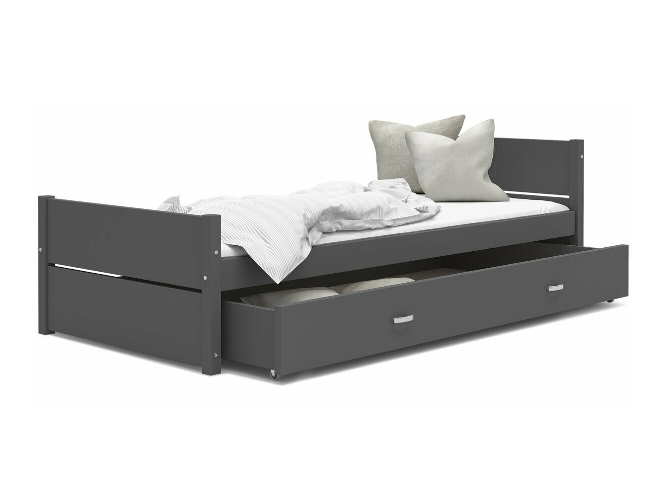 Cama Aurora 176 (Gris)