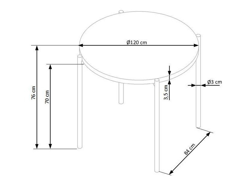 Conjunto de comedor Houston 729