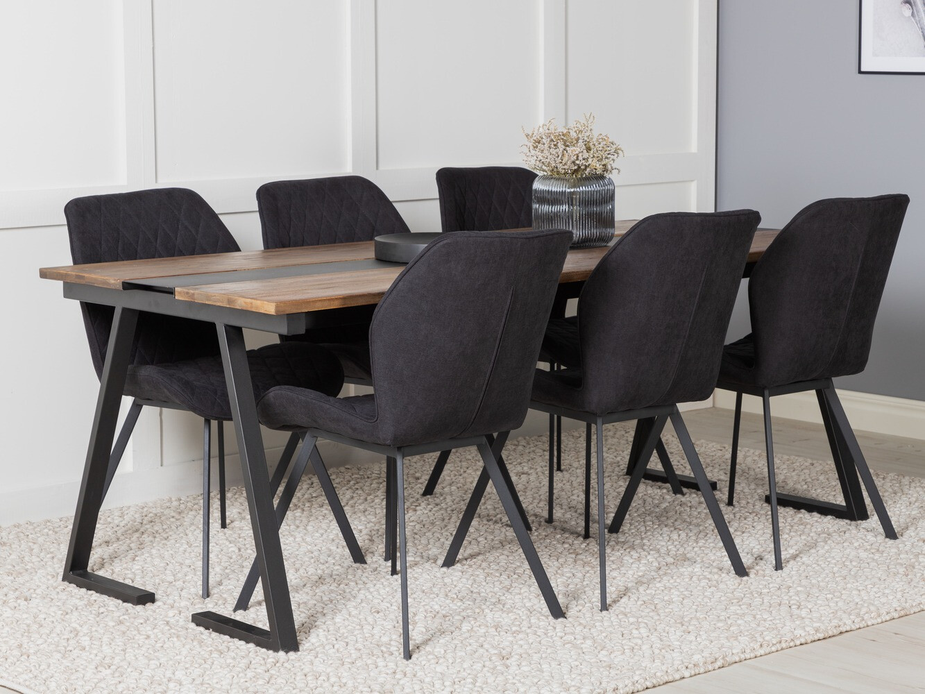 Conjunto de mesas y sillas para comedor Dallas 1933