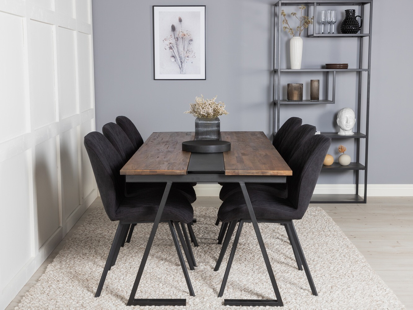 Conjunto de mesas y sillas para comedor Dallas 1933