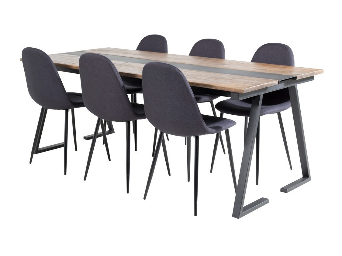 Conjunto de mesas y sillas para comedor Dallas 1936