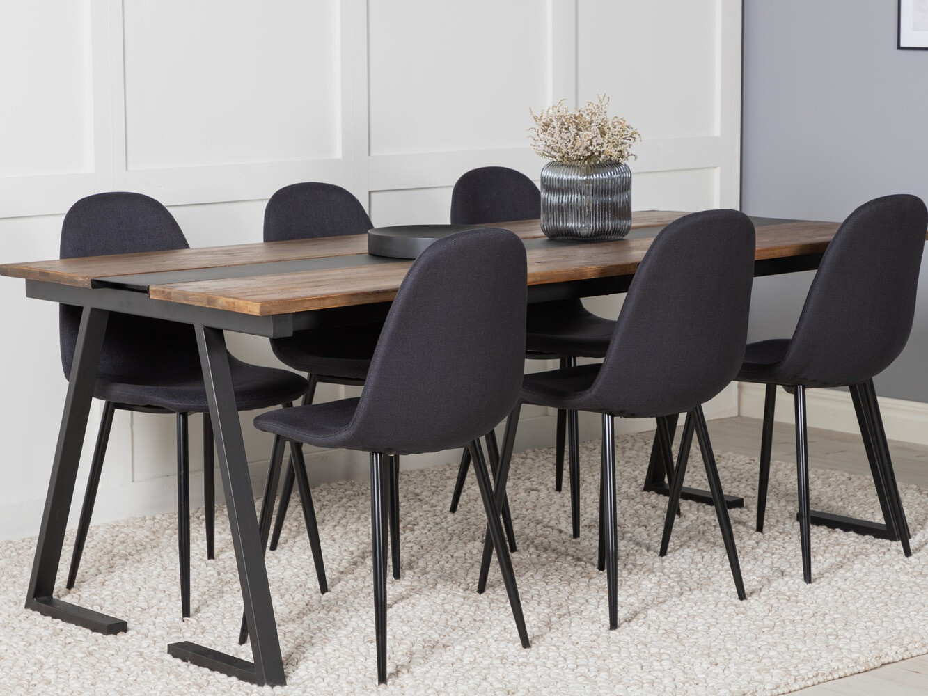 Conjunto de mesas y sillas para comedor Dallas 1936