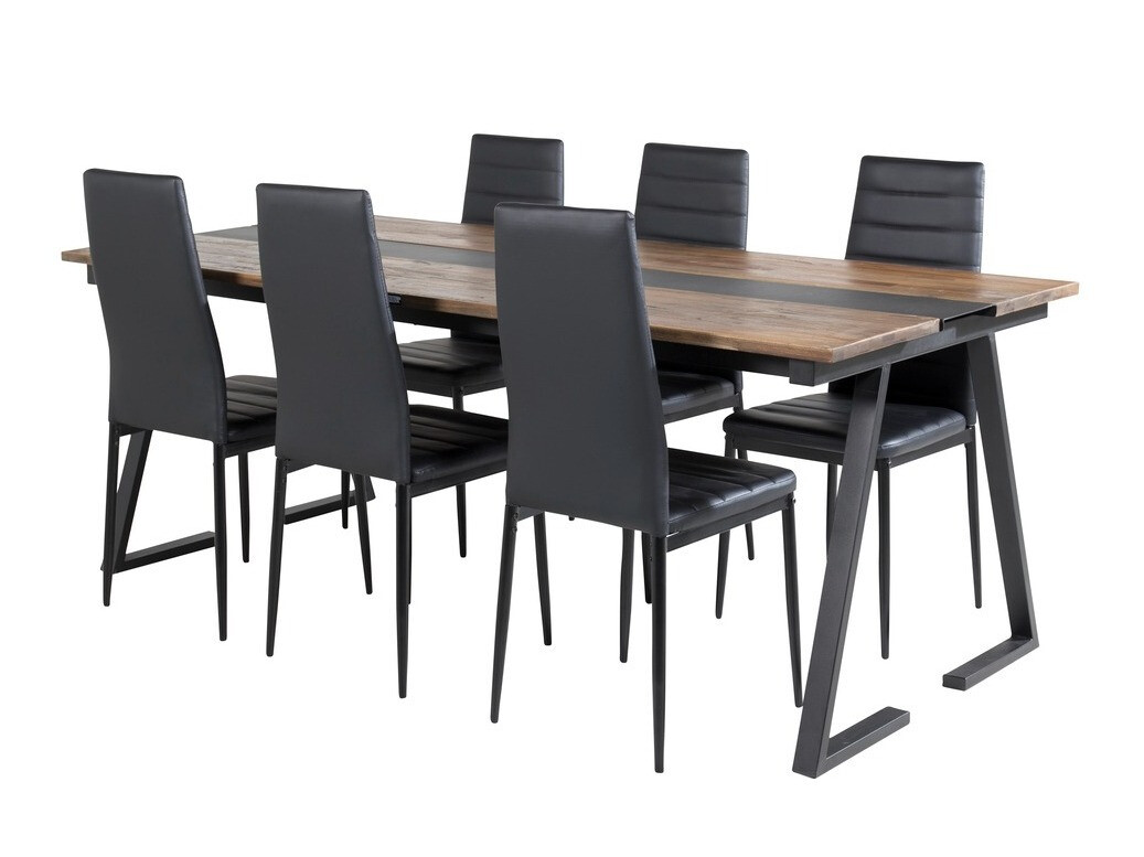 Conjunto de mesas y sillas para comedor Dallas 1937