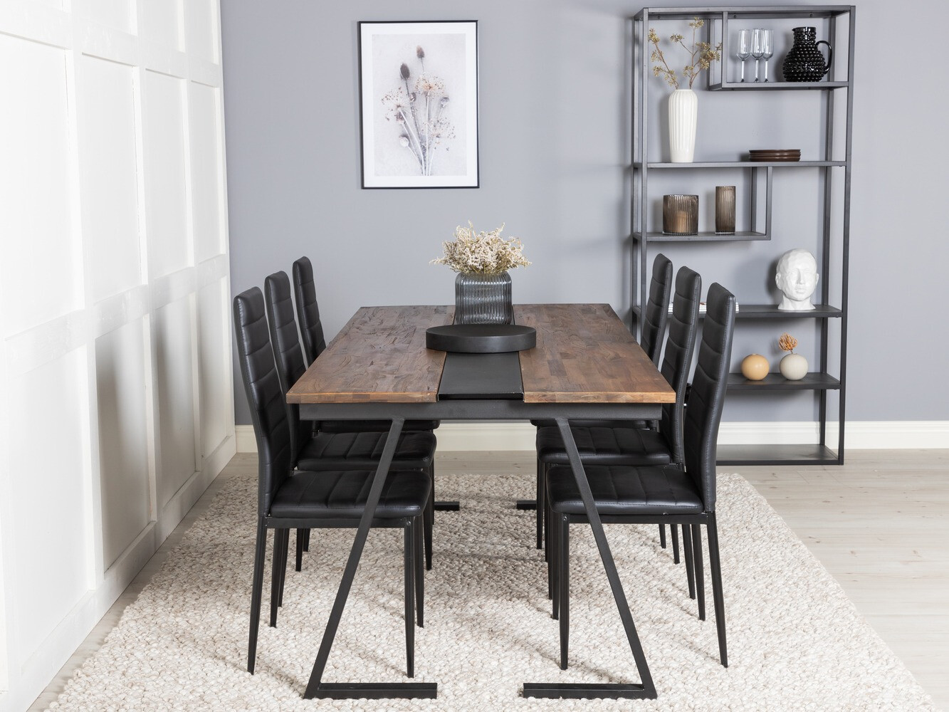 Conjunto de mesas y sillas para comedor Dallas 1937