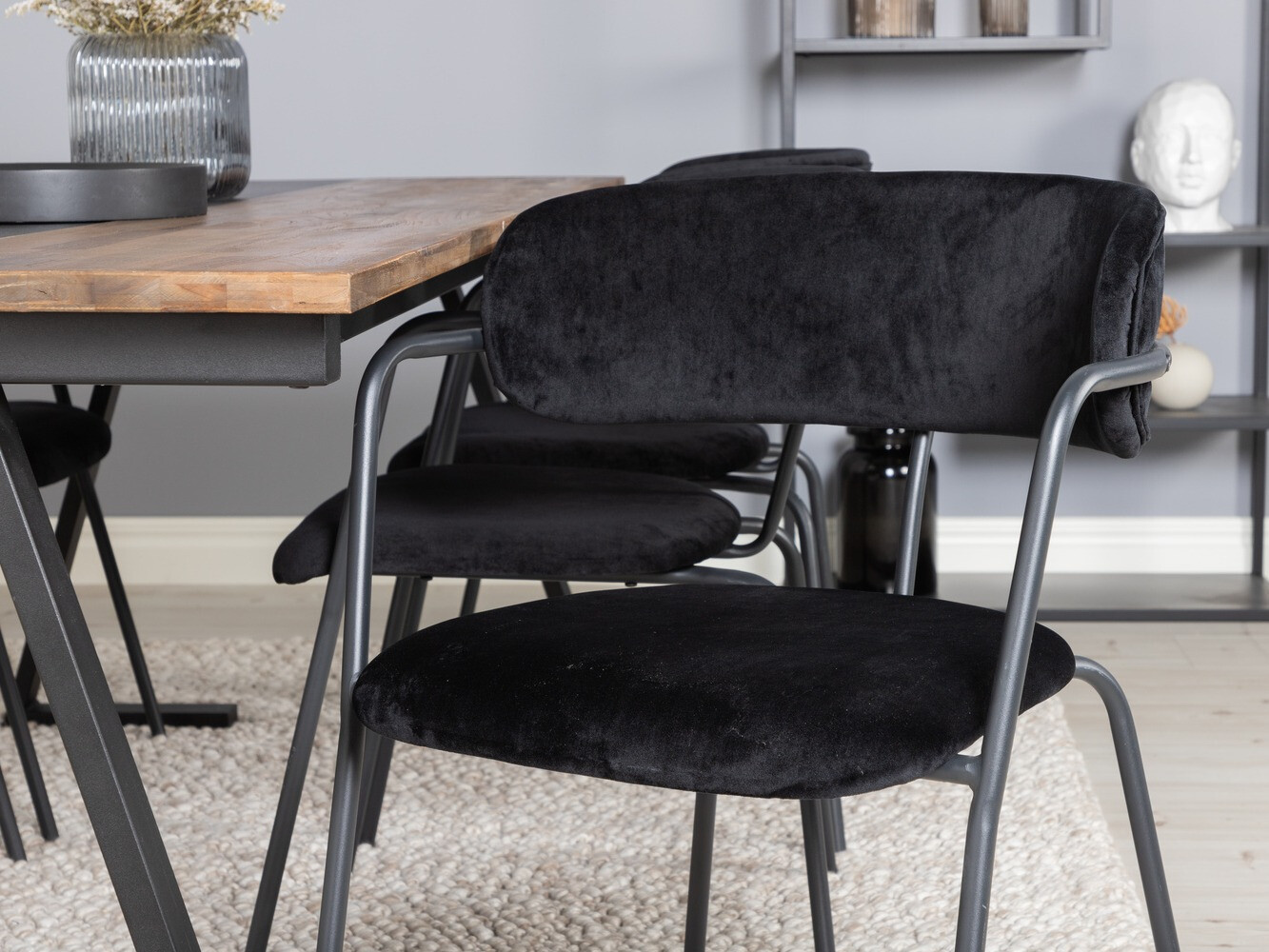 Conjunto de mesas y sillas para comedor Dallas 1942